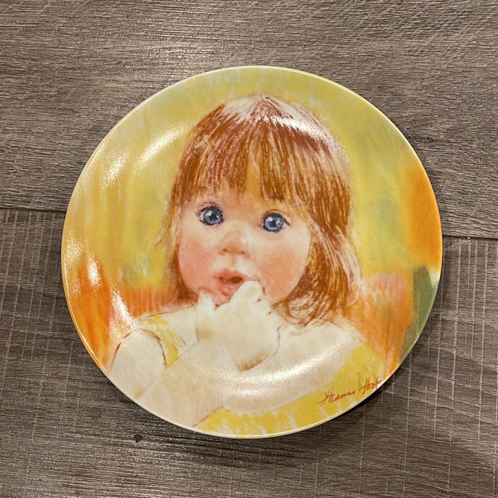 Fascination Collectible First Plate in the Frances Hook Legacy Series Certified